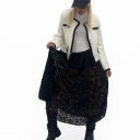 gonna in pizzo velata